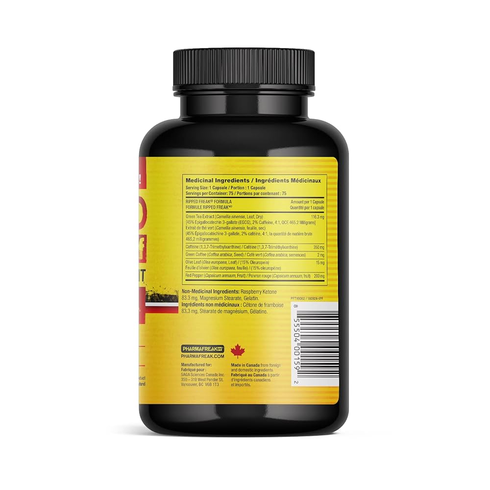 PHARMAFREAK RIPPED FREAK - 75ct - Canada - Metabolism